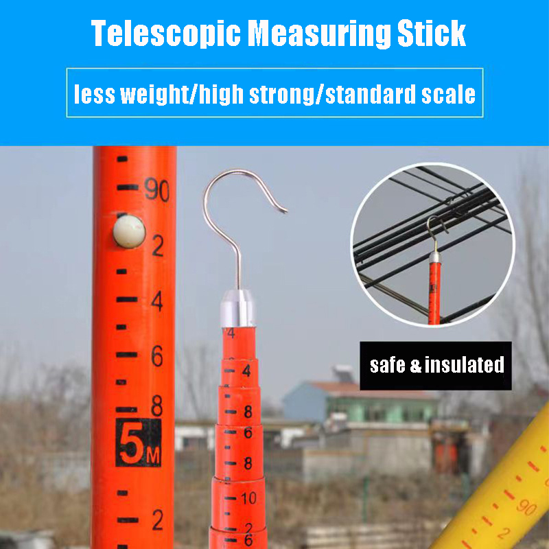 Telescopic Measuring Height Stick
